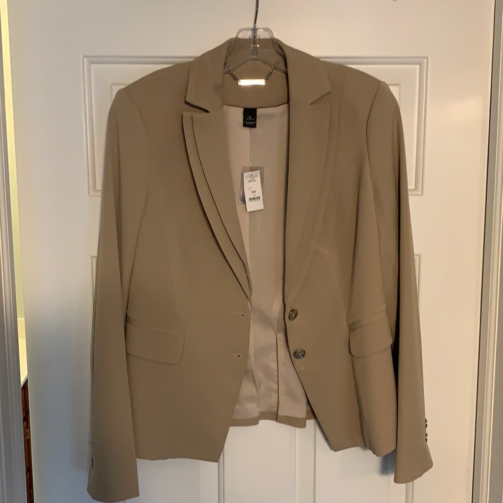 White House Black Market Tan Blazer
